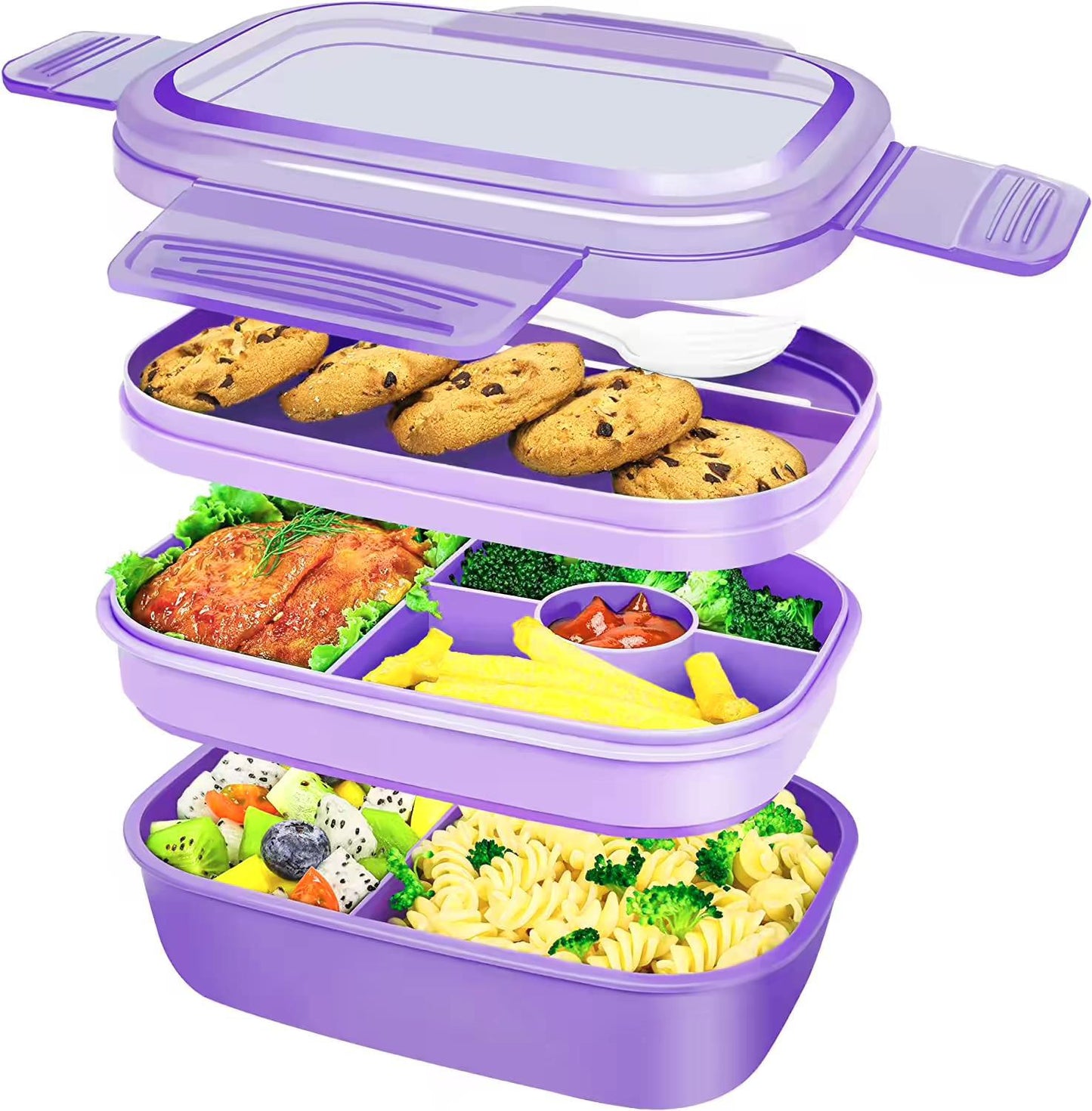 Sealed Fruit And Salad Lunch Box