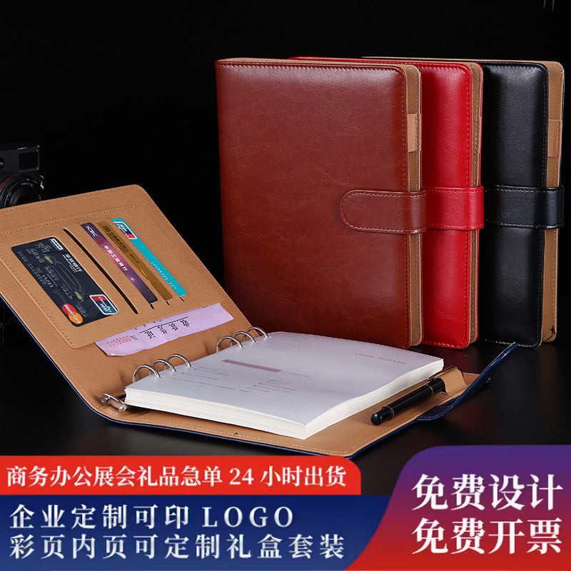 Notebook With Magnetic Clip