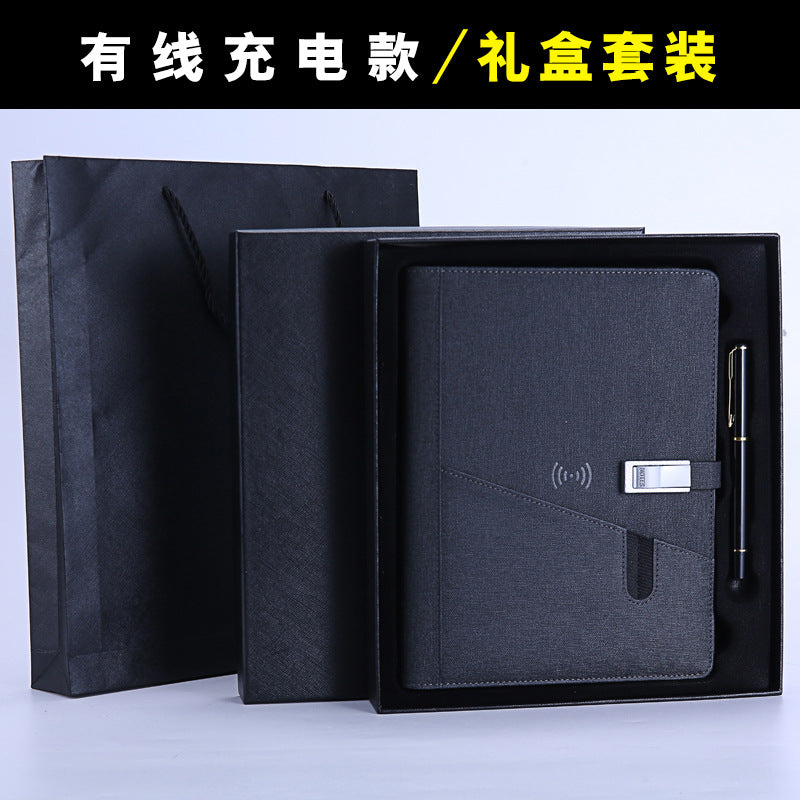 Multi-Functional Power Bank Notebook Set