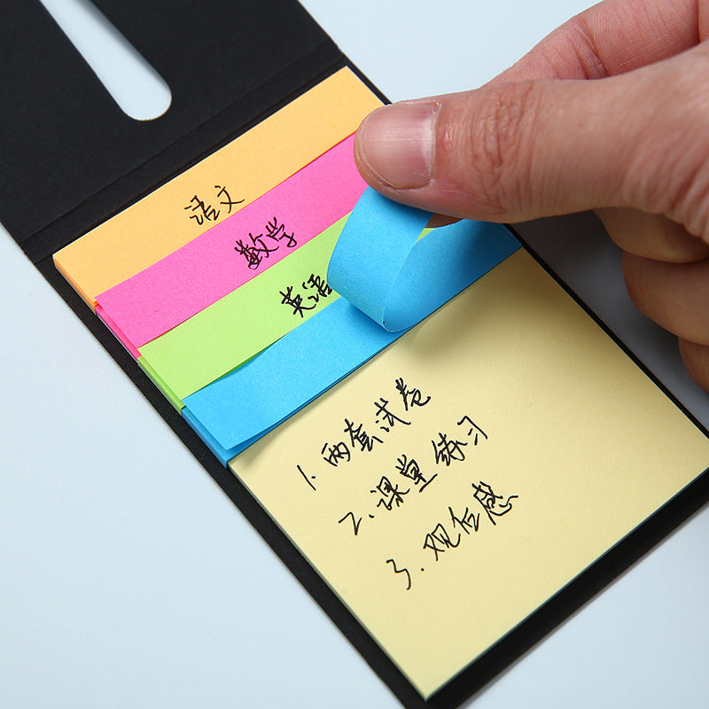 Sticky Pad And Labels Card