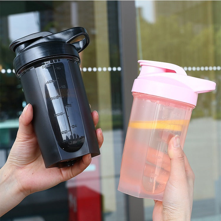 Plastic Wide Mouth 500Ml Water Bottle