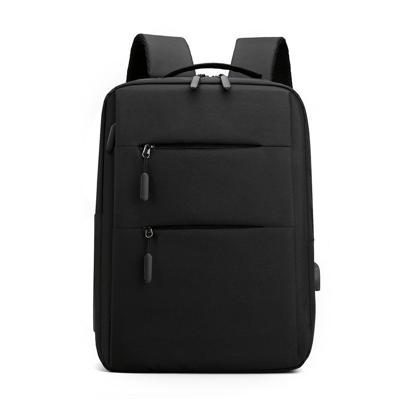 Basic Multicomparment Backpack With Usb Point