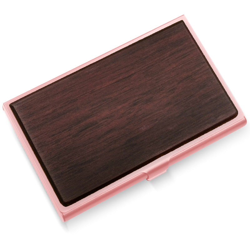 Brass And Wood Cardcase