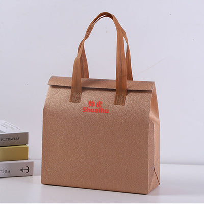 Custom Glitter Lamination Tote Bag