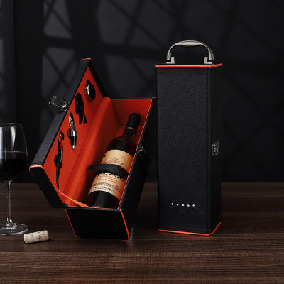 Single Leather Wine Gift Box