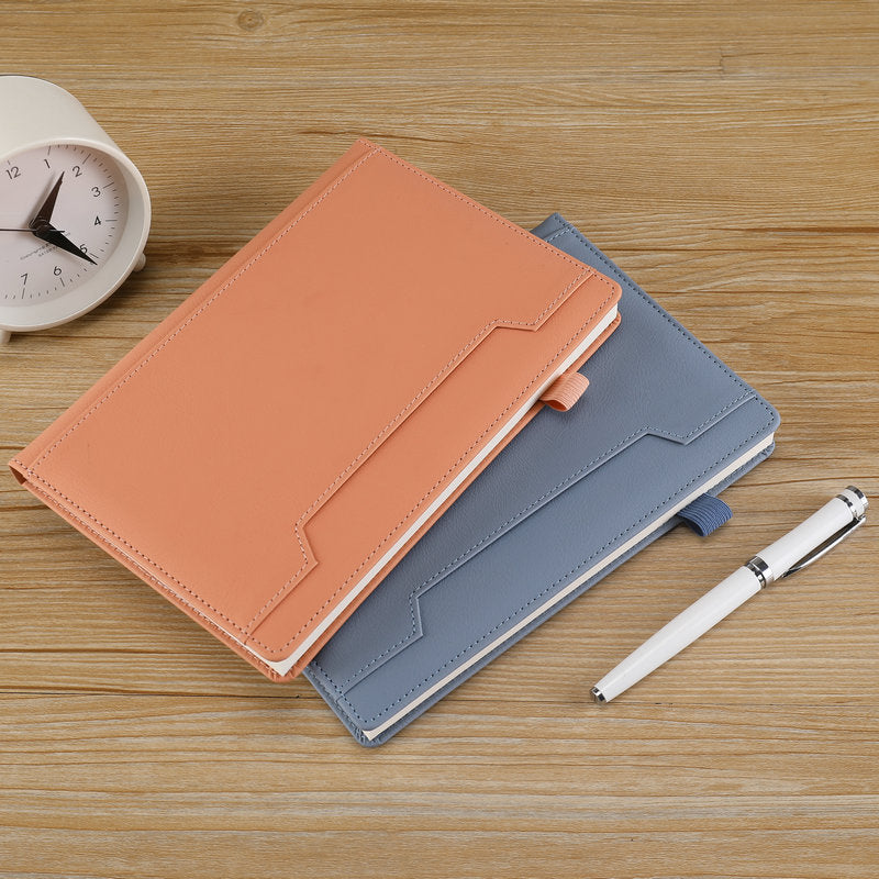 Pu Cover A5 Notebook With Slots