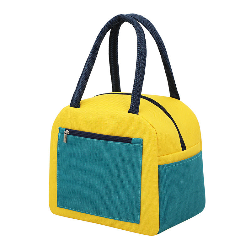 Block Colour Thermo Office Bento Lunch Bag