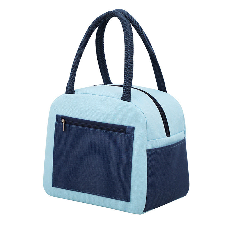 Block Colour Thermo Office Bento Lunch Bag