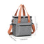 Brown Strap Bag Pack Lunch Bag