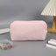 Fluffy Fabric Cosmetic Bag