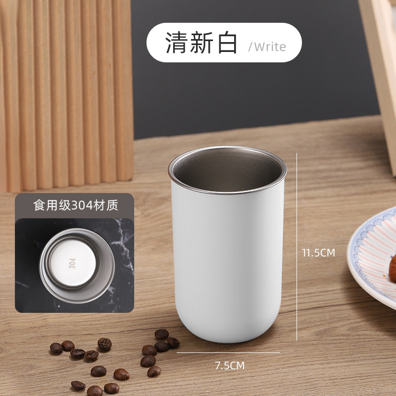 Japanese Simple Mouthwash Cup Stainless Steel Milk Cup