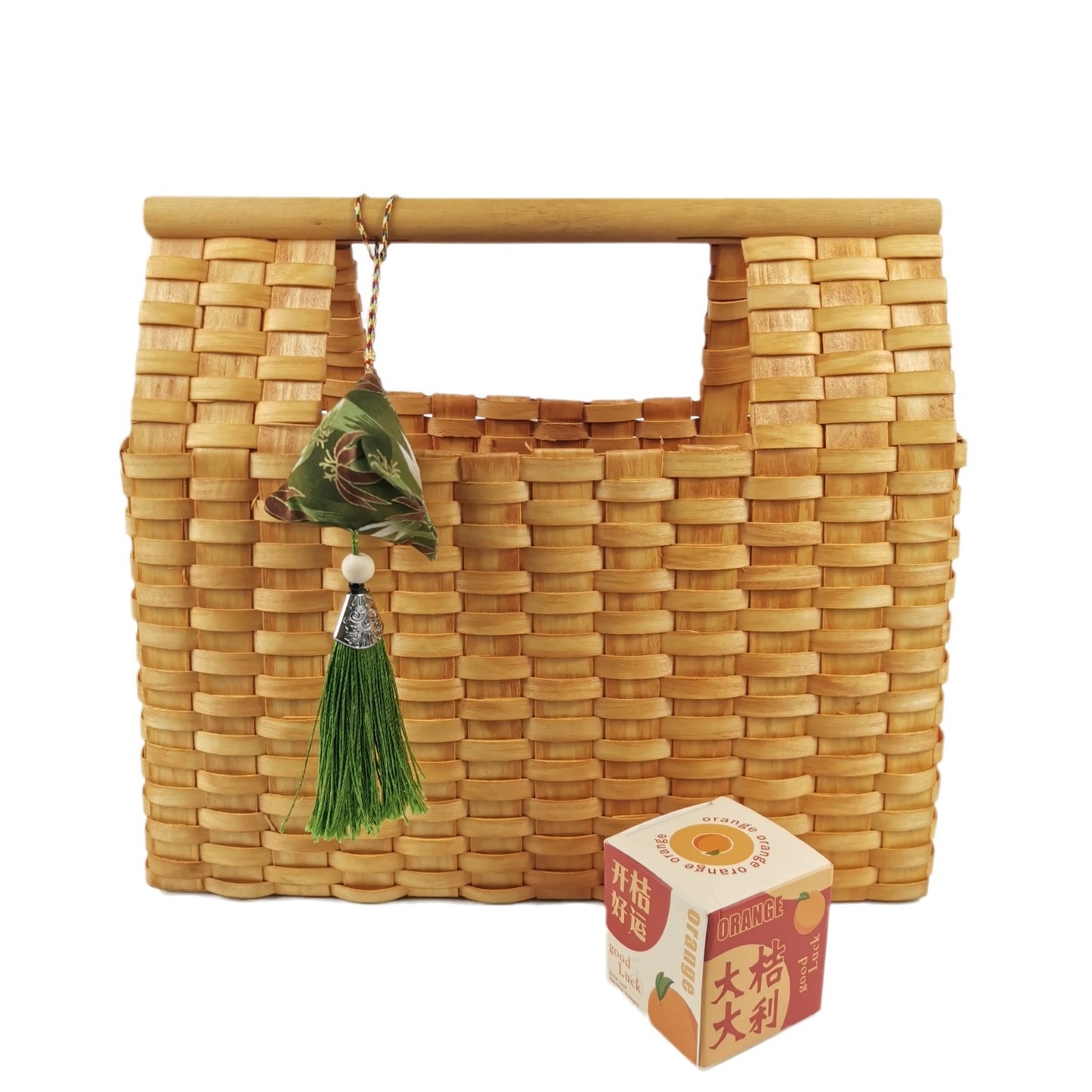 Bamboo Rattan Basket Gift Box - Square