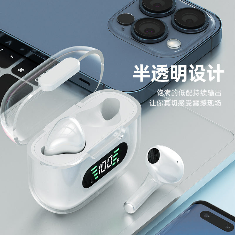 Bluetooth Earbuds With Transparent Case