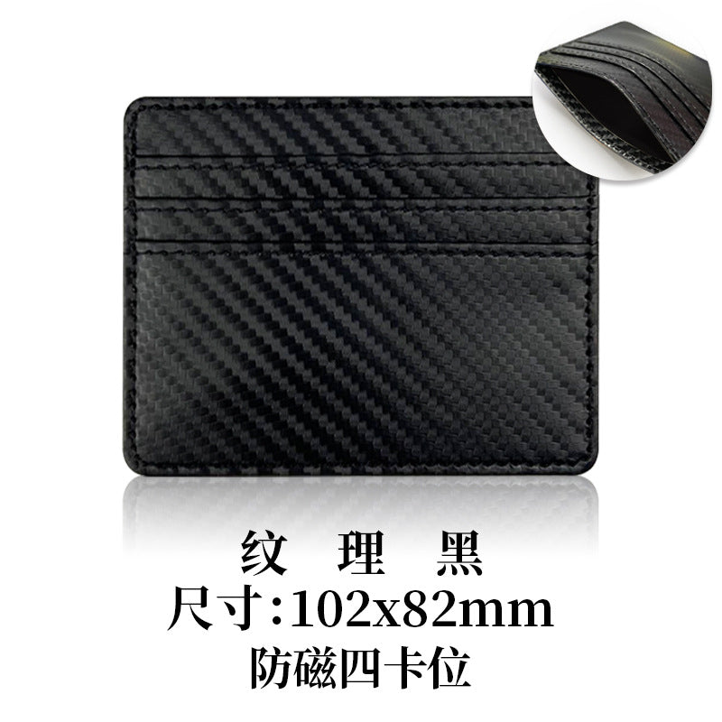 Multi-Pocket Pu Leather Passport Holder