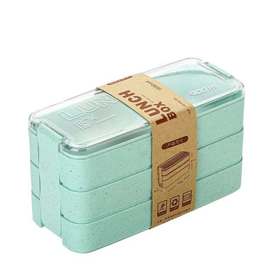 3 Layers Plastic Bento Box