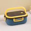 3 Division Rounded Cute Hand Carry Lunch Box