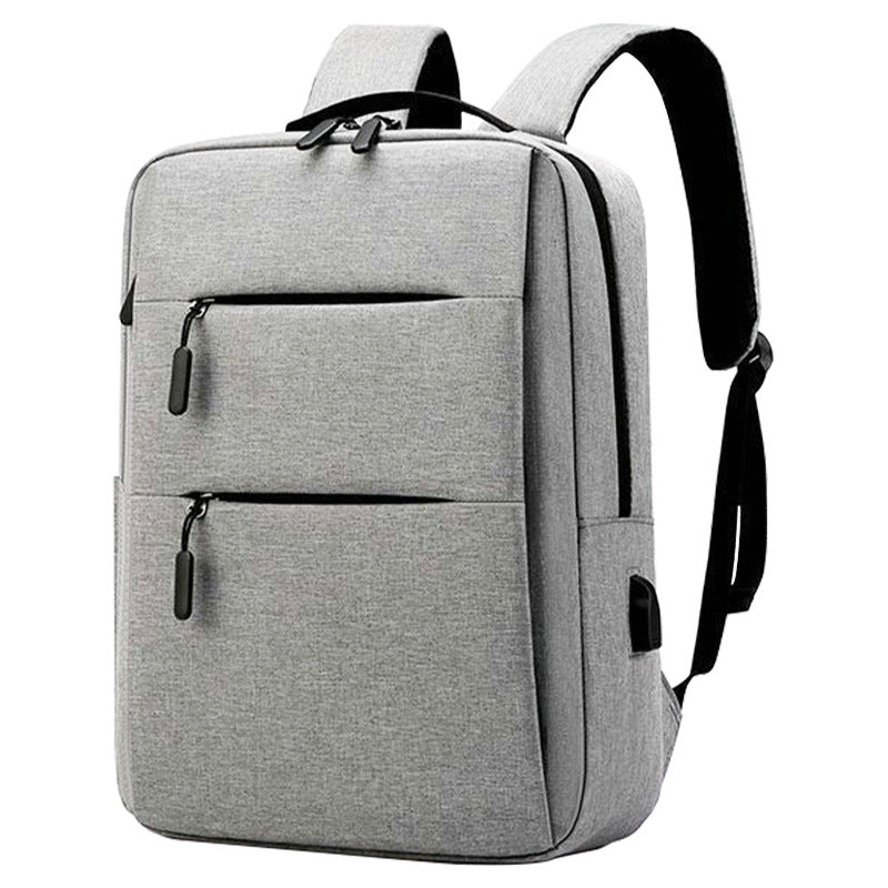 Basic Multicomparment Backpack With Usb Point