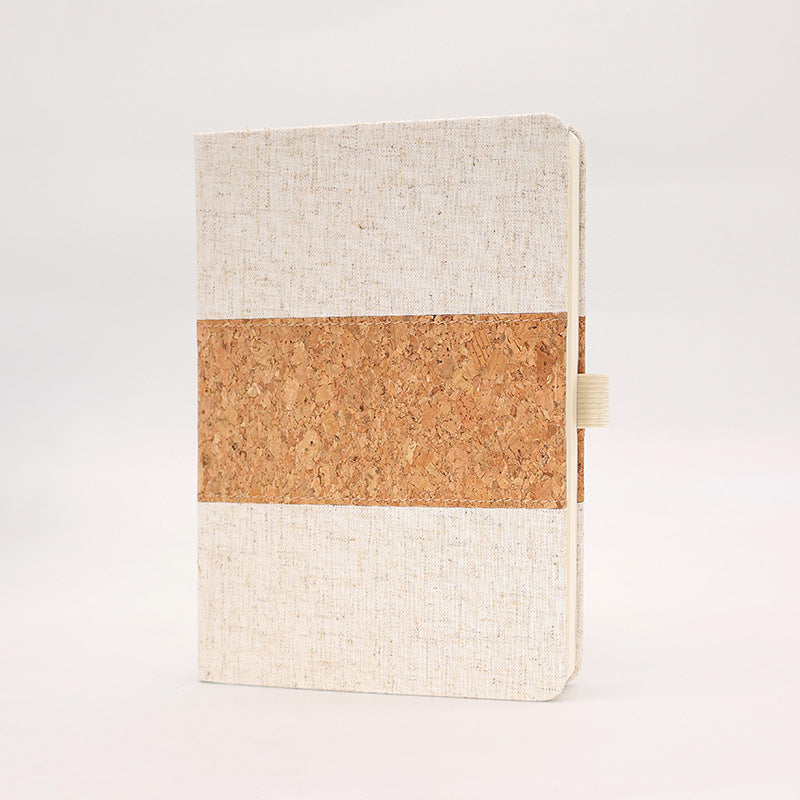 A5 Corkwood Notebook With Strap