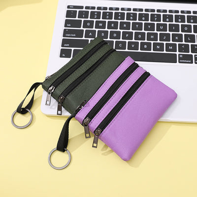 Womenâ€™S Multi-Pocket Zipper Coin Purse