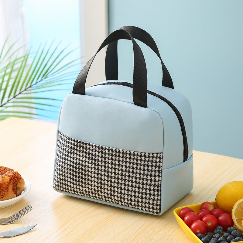 Houndstooth Design Lunch Bag