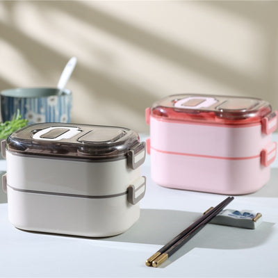 Lunch Box With Stainless Steel Innard