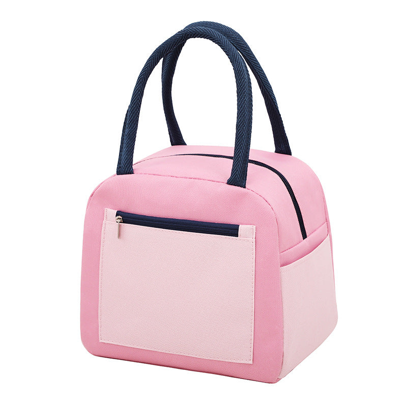 Block Colour Thermo Office Bento Lunch Bag