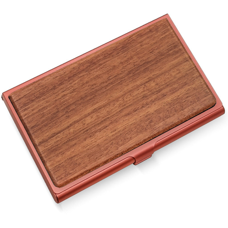 Brass And Wood Cardcase