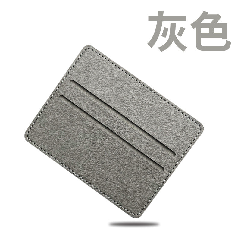 Multi-Pocket Pu Leather Passport Holder