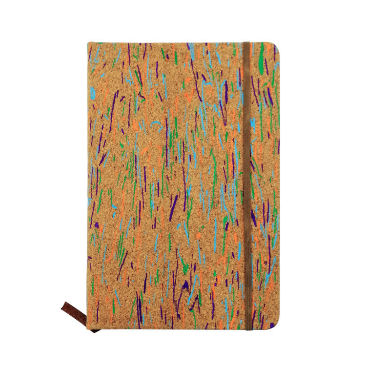 A5 Patterned Softwood ESG Friendly Notebook