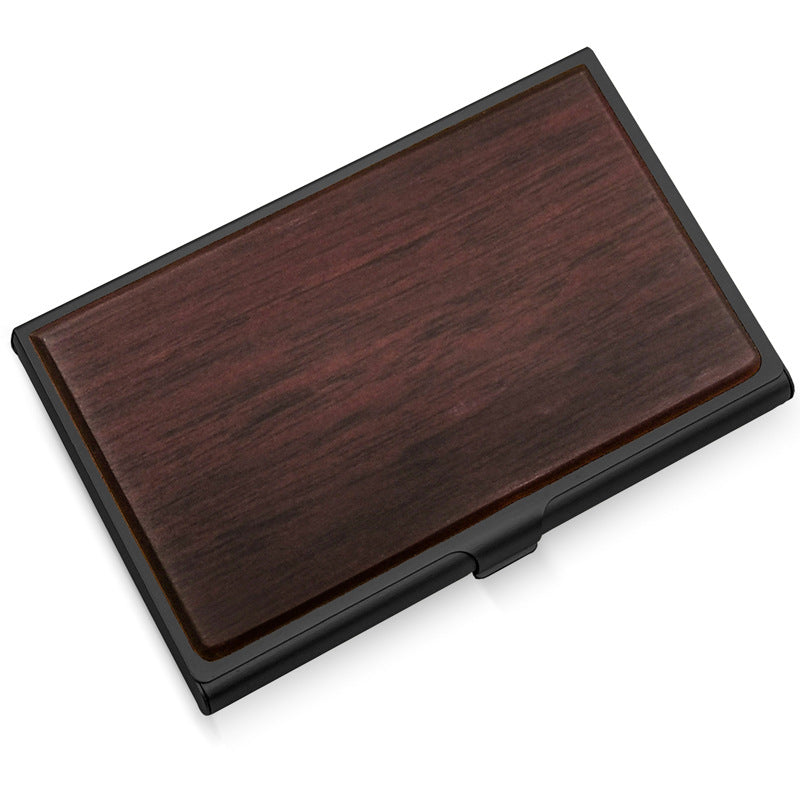 Brass And Wood Cardcase