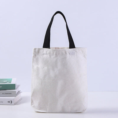 Custom Cute Cartoon Canvas Tote