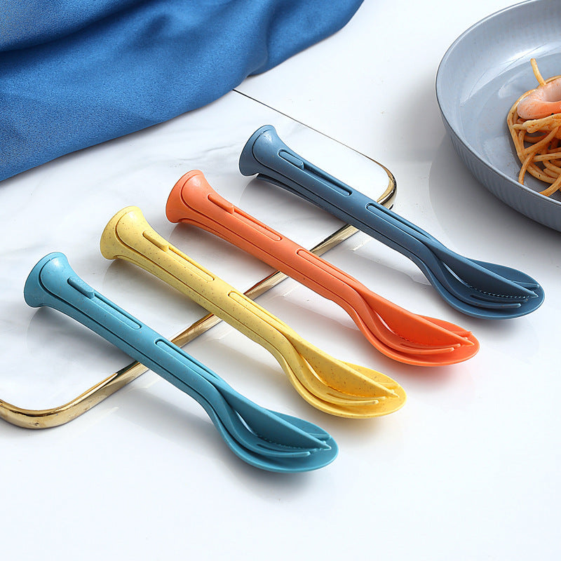 Unique 3-In-1 Cutlery Set