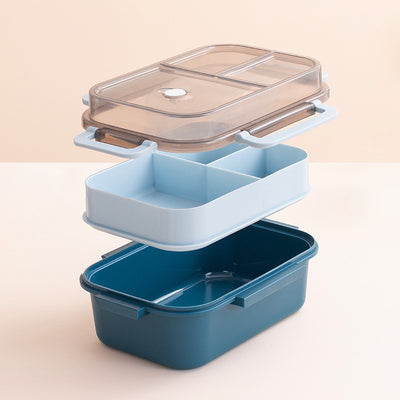 Microwaveable Double Deck Lunch Box