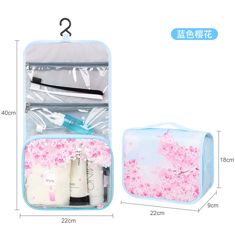 Pvc Hangable Cosmetic Bag Pvc