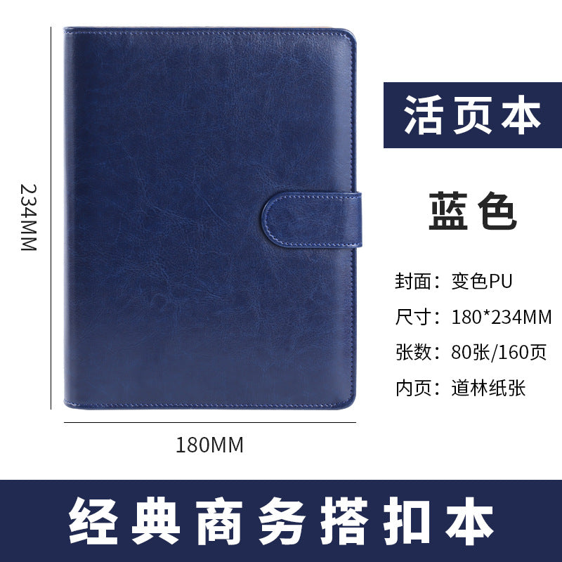 Notebook With Magnetic Clip