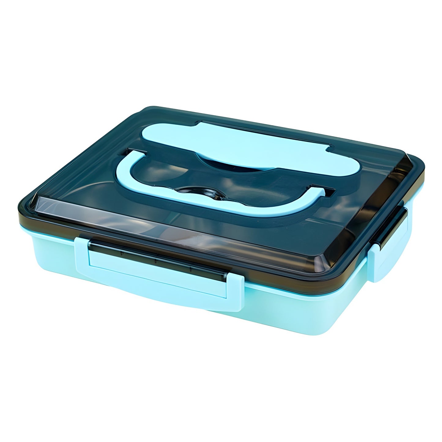 Hand Carry Lunch Box With Divider