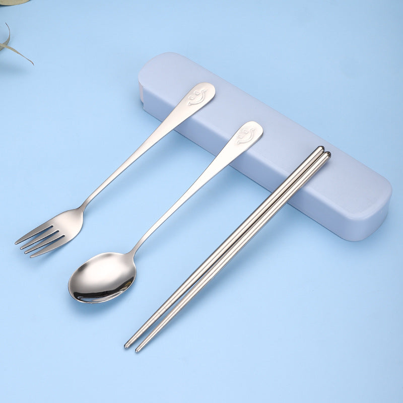 Pastel Colours Cutlery Set With Box