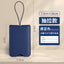 Customizable Pu Leather Luggage Tags