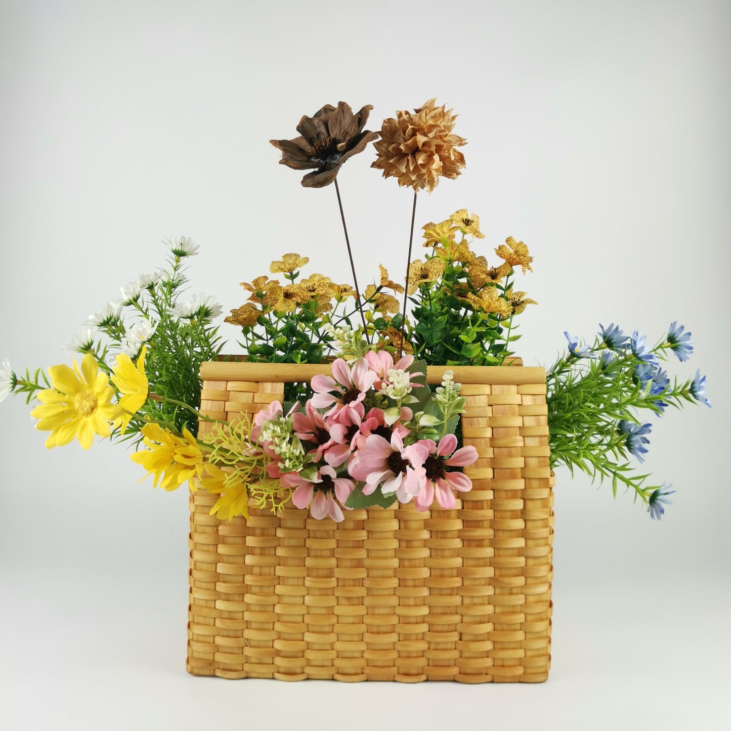 Bamboo Rattan Basket Gift Box - Square