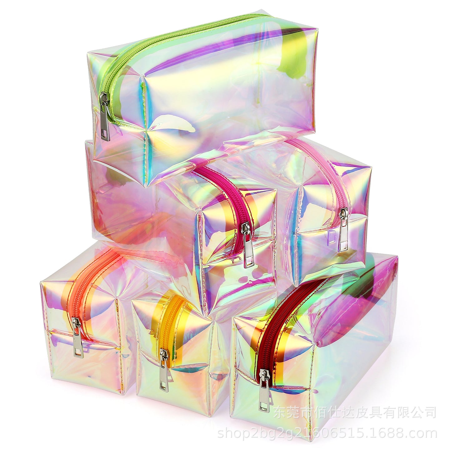 Transparent Laser Makeup Bag