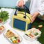 Corduroy Fabric Lunch Bag