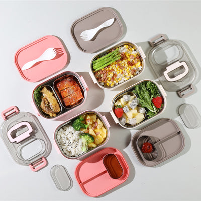 Lunch Box With Stainless Steel Innard