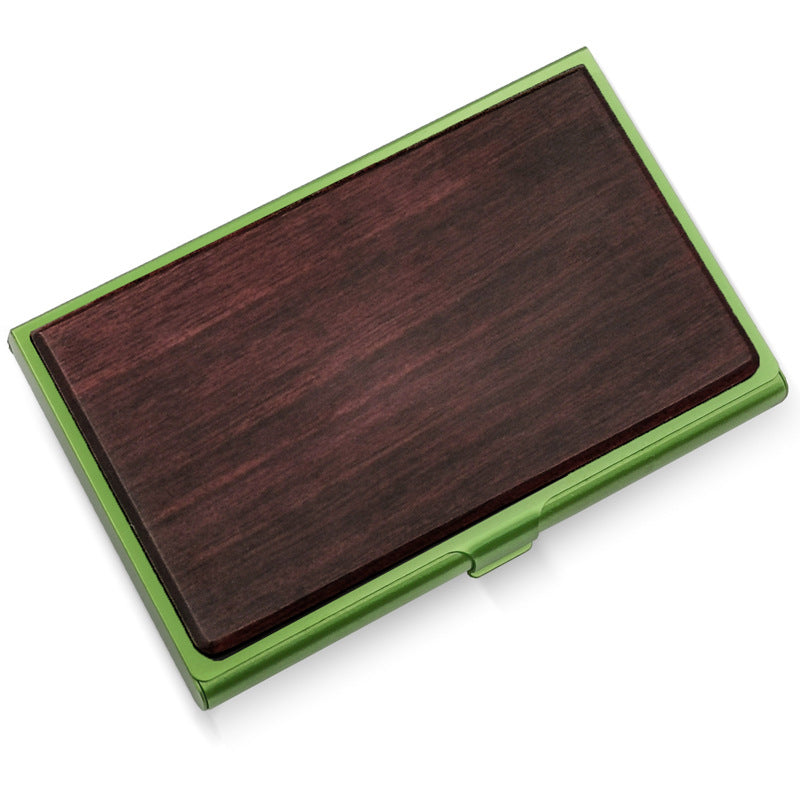 Brass And Wood Cardcase