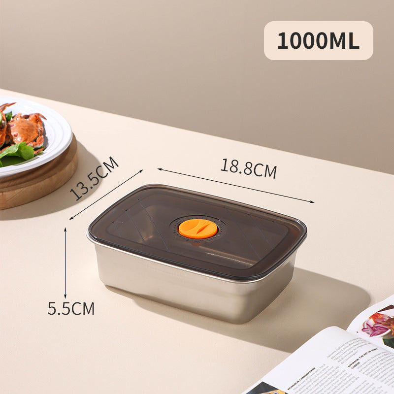 Stainless Steel Vacuum-Sealed Lunch Container