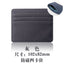 Multi-Pocket Pu Leather Passport Holder