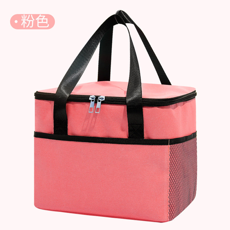 Shoulder Carry Multi-Compartment Lunch Bag