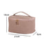 Box Like Gid Texture Cosmetic Bag