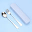 Pastel Colours Cutlery Set With Box