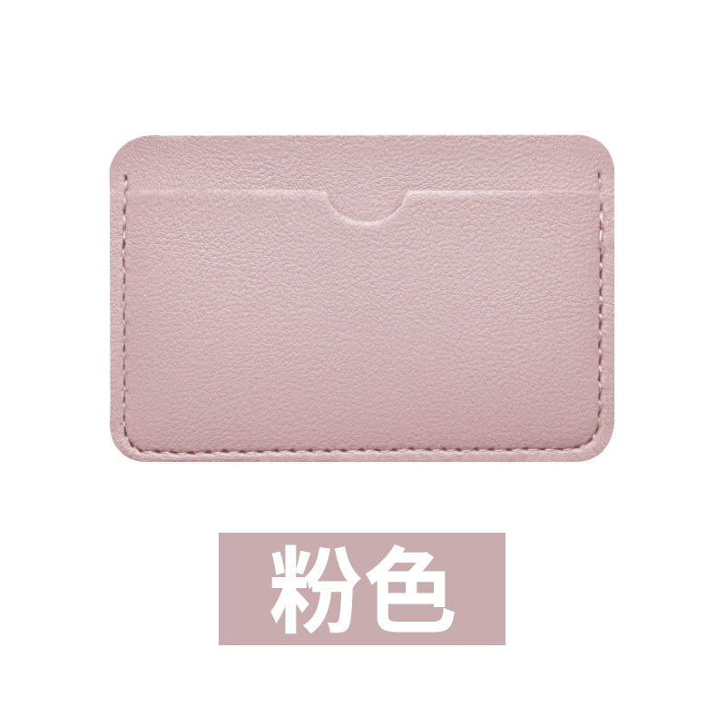 Multi-Pocket Pu Leather Passport Holder