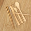 ESG Friendly Bamboo Cutlery Set With Cloth Bag